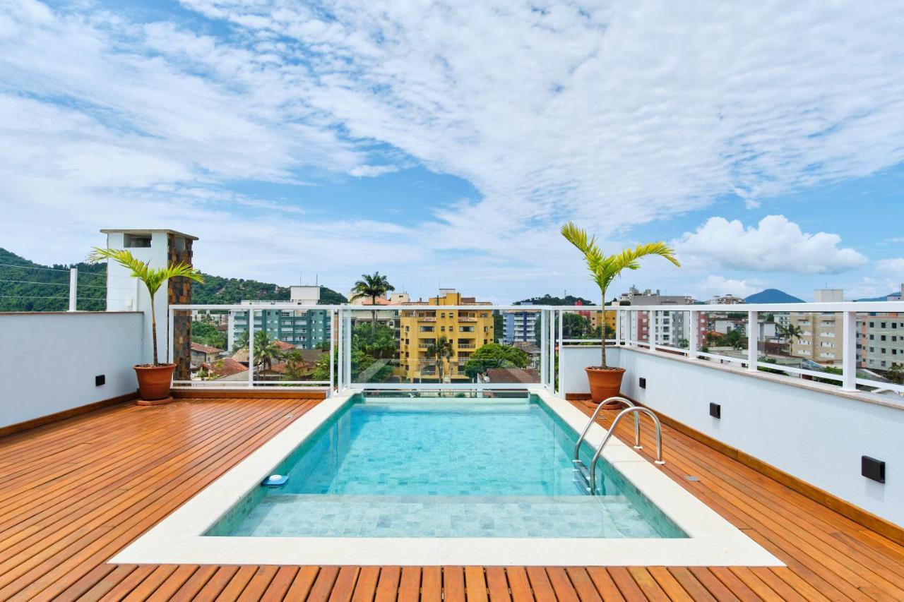 Orla Ubatuba 300 Metros - Ar Condicionado, Varanda Gourmet Esterno foto