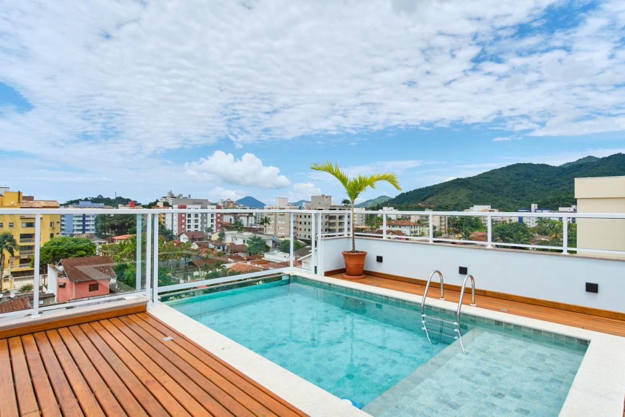 Orla Ubatuba 300 Metros - Ar Condicionado, Varanda Gourmet Esterno foto