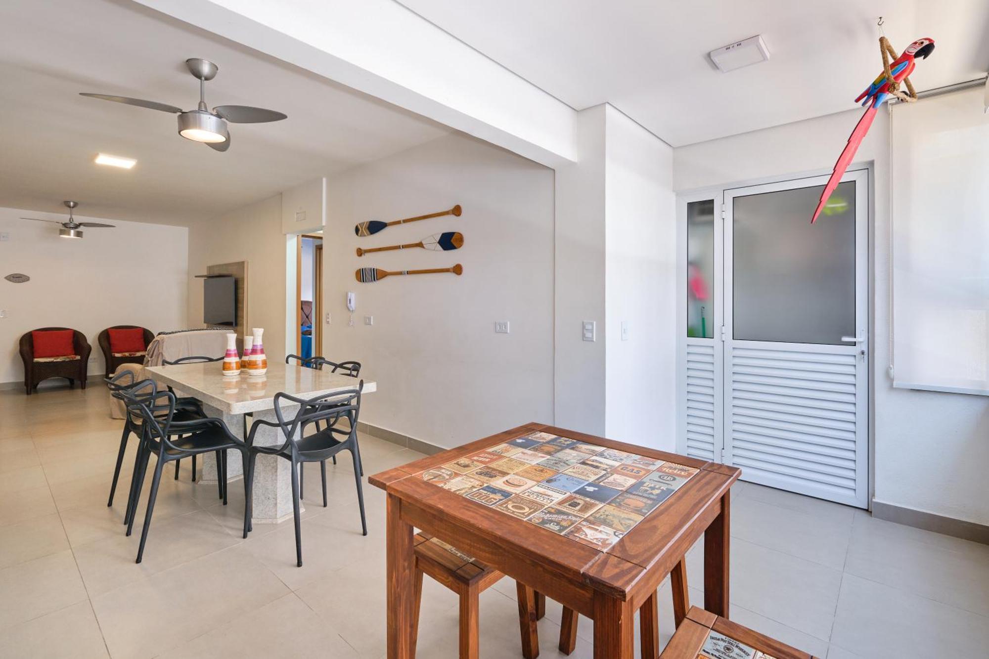 Orla Ubatuba 300 Metros - Ar Condicionado, Varanda Gourmet Esterno foto