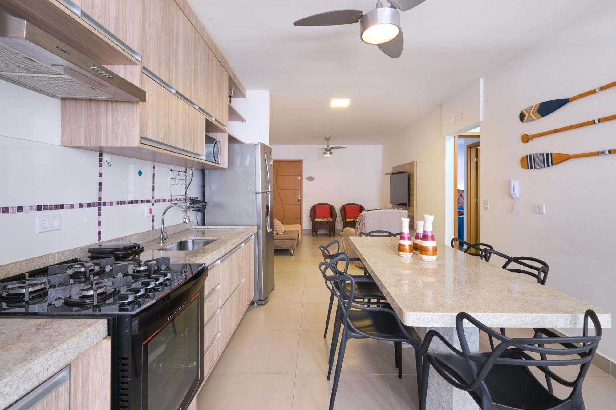 Orla Ubatuba 300 Metros - Ar Condicionado, Varanda Gourmet Esterno foto